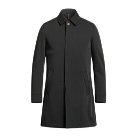 【送料無料】 ラボラトーリ イタリアーニ メンズ ジャケット＆ブルゾン アウター Overcoats & Trench Coats Black