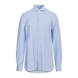 【送料無料】 イザイア メンズ シャツ トップス Shirts Sky blue