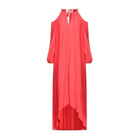 スペース SPACE SIMONA CORSELLINI レディース ワンピース トップス Midi dresses Coral