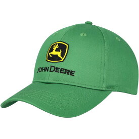 ジョンディア メンズ 帽子 アクセサリー John Deere Classic Twill Adjustable Hat Green