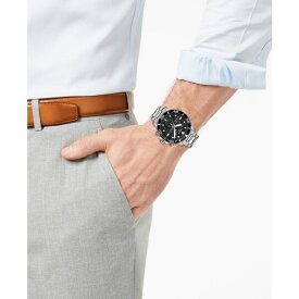 ティソット レディース 腕時計 アクセサリー Men's Swiss Chronograph Seastar 1000 Stainless Steel Bracelet Diver Watch 45.5mm No Color