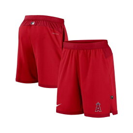 ナイキ レディース カジュアルパンツ ボトムス Men's Red Los Angeles Angels Authentic Collection Flex Vent Performance Shorts Red