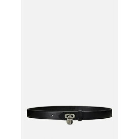 ラルフローレン レディース ベルト アクセサリー PADLOCK BELT SKINNY - Belt - black