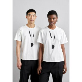 マルタンマルジェラ メンズ Tシャツ トップス UNISEX - Print T-shirt - white