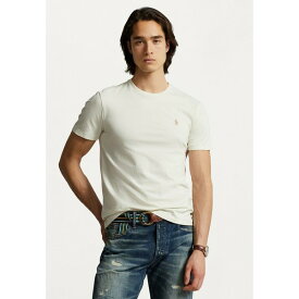 ラルフローレン メンズ Tシャツ トップス SHORT SLEEVE - Basic T-shirt - parchment cream