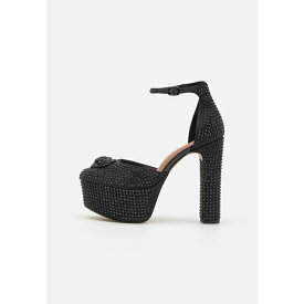 カートジェイガーロンドン レディース サンダル シューズ KENSINGTON PLATFORM - Platform heels - black