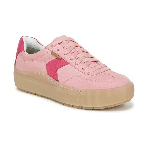 hN^[EV[ fB[X Xj[J[ V[Y Women's Time Off Win Lace Up Platform Sneakers Pink Lemonade Microfiber