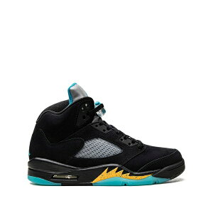�W���[�_�� �����Y �X�j�[�J�[ �V���[�Y Air jordan 5 aqua sneakers Black