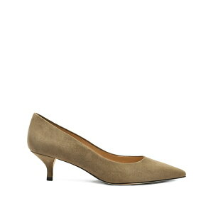 �X�`���A�[�g ���C�c�}�� ���f�B�[�X �p���v�X �V���[�Y 50mm stuart power pointed-toe suede pumps Brown