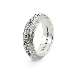 �G�}�j���G�� �r�R�b�L �����Y �����O �A�N�Z�T���[ Flourish band ring Silver
