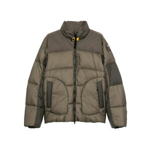 �p���W�����p�[�Y �����Y �W���P�b�g���u���]�� �A�E�^�[ Quilted panelled down jacket Brown