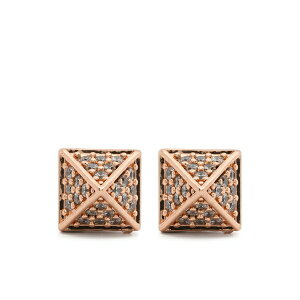�G�f�B�[�{���S ���f�B�[�X �s�A�X���C�������O �A�N�Z�T���[ Pav䩘R pyramid earrings Pink