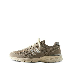 �j���[�o�����X �����Y �X�j�[�J�[ �V���[�Y 990v4 suede trainers Grey