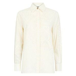 ���x���g�J���@�� ���f�B�[�X �V���c �g�b�v�X Python-print shirt Neutrals