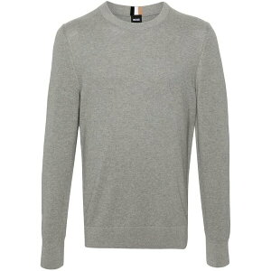 �{�X �����Y �j�b�g&�Z�[�^�[ �A�E�^�[ M䩘Rlange-effect cotton jumper Grey