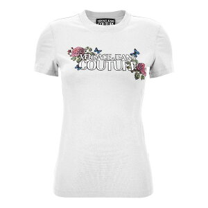 �x���T�[�` ���f�B�[�X T�V���c �g�b�v�X Floral-butterfly print t-shirt White