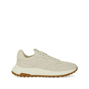 �z�[�K�� �����Y �X�j�[�J�[ �V���[�Y Leather lace-up low-top sneakers Neutrals