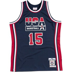 �~�b�`�F��&�l�X �����Y T�V���c �g�b�v�X Authentic team usa 1992 magic johnson jersey Blue