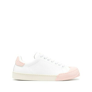 �}���j ���f�B�[�X �X�j�[�J�[ �V���[�Y Dada bumper leather sneakers White