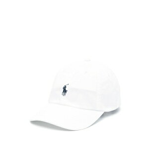 �����t���[���� ���f�B�[�X �X�q �A�N�Z�T���[ Polo pony-embroidered cap White