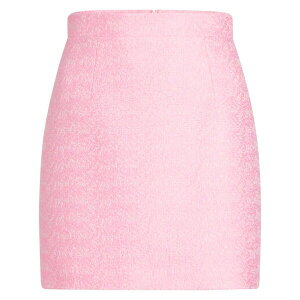 �W�����p�g�D ���f�B�[�X �X�J�[�g �{�g���X Organic-cotton tweed mini skirt Pink