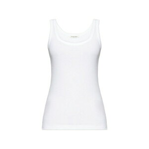 �o�C�}�����o�[�K�[ ���f�B�[�X �J�b�g�\�[ �g�b�v�X Dali organic cotton tank top White