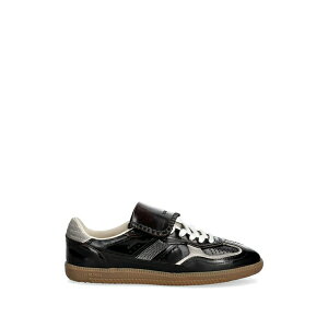 �A���n�X ���f�B�[�X �X�j�[�J�[ �V���[�Y Tb.490 club panelled sneakers Brown