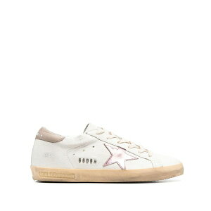 �S�[���f���O�[�X ���f�B�[�X �X�j�[�J�[ �V���[�Y Super-star leather sneakers White