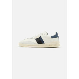 ラルフローレン メンズ スニーカー シューズ AERA LOW TOP - Trainers - bianco/black/navy