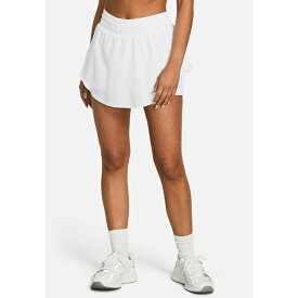 アンダーアーマー レディース フィットネス スポーツ SKORTS - Sports shorts - white
