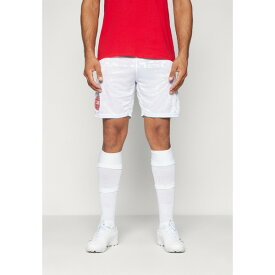 ヒュンメル メンズ バスケットボール スポーツ DENMARK HOME SHORTS - Sports shorts - white/tango red