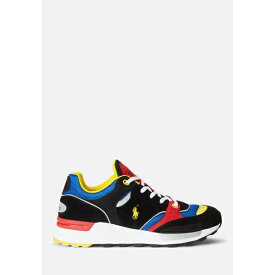 ラルフローレン メンズ スニーカー シューズ TRACKSTER 200 TOP - Trainers - black/multi-coloured