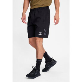 ヒュンメル メンズ バスケットボール スポーツ TRAVEL - Sports shorts - black