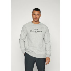 ピークパフォーマンス メンズ バスケットボール スポーツ ORIGINAL CREW - Sweatshirt - grey melange/black