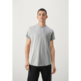 ジースター メンズ Tシャツ トップス LASH R T S\S - Basic T-shirt - grey alloy
