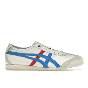 ASICS �A�V�b�N�X �����Y �X�j�[�J�[ �yOnitsuka Tiger Mexico 66 SD White Directoire Blue Red�z �T�C�Y US_5(23.0cm) White/Directoire Blue