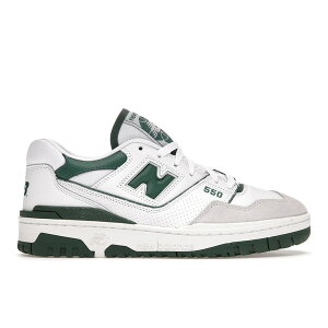 New Balance �j���[�o�����X �����Y �X�j�[�J�[ �yNew Balance 550 White Green�z �T�C�Y US_5.5(23.5cm) White/Green