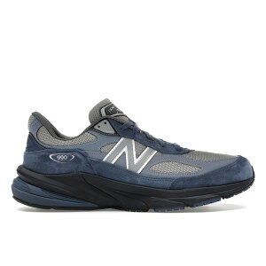 New Balance �j���[�o�����X �����Y �X�j�[�J�[ �yNew Balance 990v6 MiUSA Community Navy�z �T�C�Y US_6(24.0cm) Community Navy/Grey