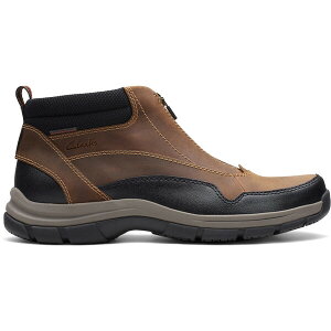 Clarks N[NX Y Xj[J[ yClarks Walpath Zip Dark Tan Leatherz TCY US_9(27.0cm) Dark Tan