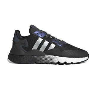 adidas AfB_X Y Xj[J[ yadidas Nite Jogger Silver Metallic Bluez TCY US_7(25.0cm) Core Black / Silver Metallic / Cloud White