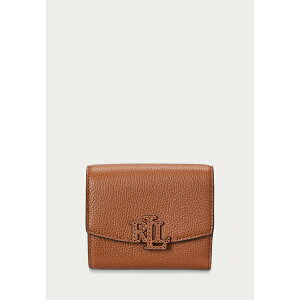 t[ fB[X z ANZT[ PEBBLED SMALL CAMERYN FLAP WALLET - Wallet - brown