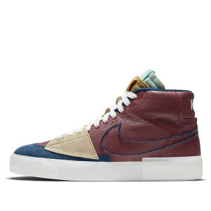 Nike �i�C�L �����Y �X�j�[�J�[ �yNike Zoom Blazer Mid Edge SB 'Team Red Navy' DA2189-600�z �T�C�Y US_7(25.0cm)