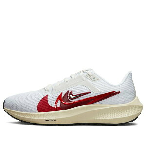 Nike �i�C�L ���f�B�[�X �X�j�[�J�[ �y(WMNS) Nike Pegasus 40 PRM 'White Team Red' FB7703-100�z �T�C�Y US_W_10