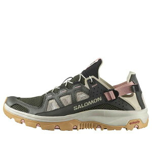 SALOMON �T������ ���f�B�[�X �X�j�[�J�[ �y(WMNS) SALOMON Techamphibian 5 'Dark Grey Peach Pink' 477508�z �T�C�Y US_8(25.0cm)