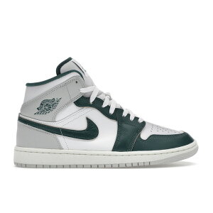 Jordan �W���[�_�� �����Y �X�j�[�J�[ �yJordan 1 Mid SE Oxidized Green�z �T�C�Y US_7.5(25.5cm) White/Sail/Neutral Grey/Oxidized Green