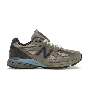 New Balance �j���[�o�����X �����Y �X�j�[�J�[ �yNew Balance 990v4 MiUSA Auralee Grey�z �T�C�Y US_7(25.0cm) Grey/White/Blue