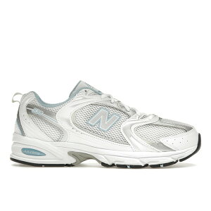 New Balance �j���[�o�����X �����Y �X�j�[�J�[ �yNew Balance 530 Chrome Blue�z �T�C�Y US_9(27.0cm) White/Silver Metallic/Chrome Blue