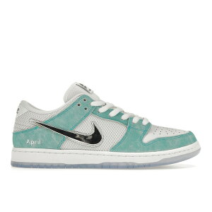 Nike �i�C�L �����Y �X�j�[�J�[ �yNike SB Dunk Low April Skateboards�z �T�C�Y US_5(23.0cm) Turbo Green/Metallic Silver/Turbo Green