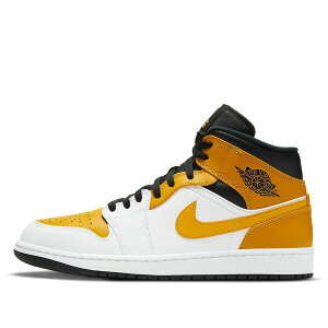 Air Jordan W[_ Y Xj[J[ yAir Jordan 1 Mid 'University Gold' 554724-170z TCY US_8(26.0cm)