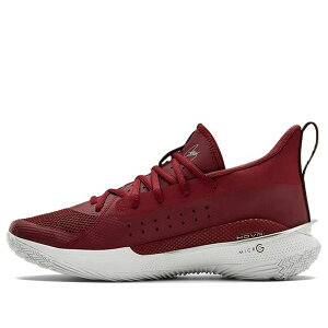 Under Armour アンダーアーマー メンズ スニーカー 【Under Armour Curry 7 Team 'Cardinal White' 3023838-607】 サイズ US_M_4.5